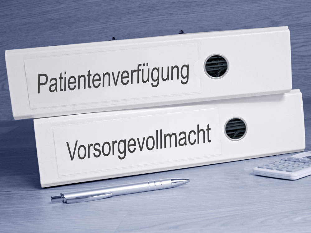 Patientenverfügung und Vorsorgevollmacht